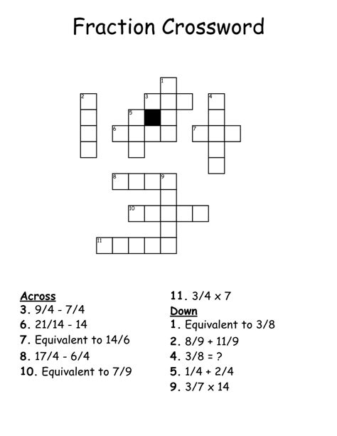 fraction crossword clue|fraction crossword clue 7 letters.